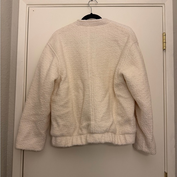 Abercrombie & Fitch Wool-Blend Bomber Jacket - Picture 8 of 9